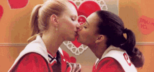 Glee Brittana GIF - Glee Brittana Kiss GIFs