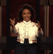fist pump amber ruffin amber says what