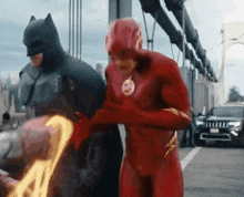 The Flash Batman GIF - The Flash Batman Flash GIFs