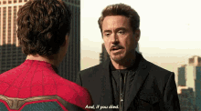 Iron Man Robert Downey Jr GIF - Iron Man Robert Downey Jr Tom Holland GIFs