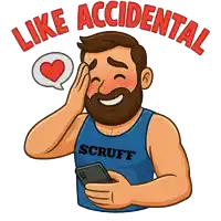 a man with a beard wearing a scruff tank top