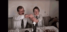 Champagne Popping Bottles GIF - Champagne Popping Bottles Surprised GIFs