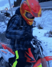 Dirtbike Snow GIF