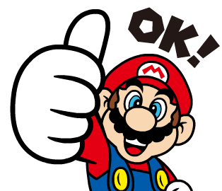 Mario Ok Sticker - Mario Ok Okay Stickers