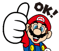 Mario Ok Sticker - Mario Ok Okay Stickers