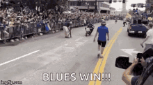 Blues Win GIF - Blues Win GIFs