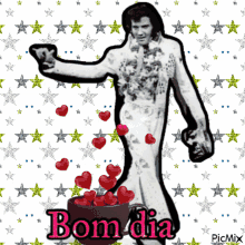Good Morning Bom Dia GIF - Good Morning Bom Dia Elvis Presley GIFs