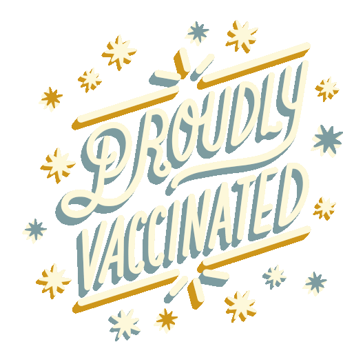 Vaccinated Get Vaccinated Sticker - Vaccinated Get Vaccinated Covid19 Stickers