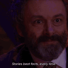 Stories Beat Facts Every Time Roland GIF - Stories Beat Facts Every Time Roland Blum GIFs
