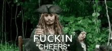 Cheers Jack Sparrow GIF