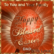 happy easter greetings blessed easter love easter egg