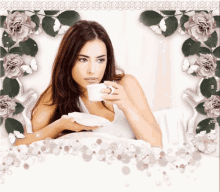 Woman Tea GIF - Woman Tea GIFs