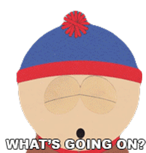 Whats Going On Stan Marsh Sticker