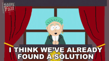 I Think Weve Already Found A Solution Major Mcdaniels GIF - I Think Weve Already Found A Solution Major Mcdaniels South Park GIFs