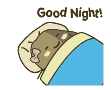 potato go to sleep goodnight nite nite sleeping