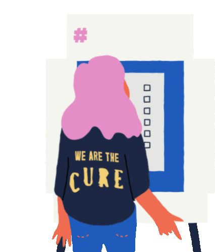 We Are The Cure Cure Sticker - We Are The Cure The Cure Cure Stickers