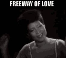 aretha franklin freeway of love we goin ridin pink cadillac 80s music
