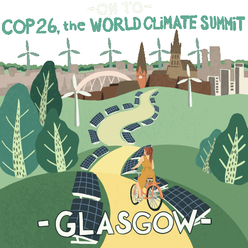 On To Cop26the World Climate Summit Glasgow Lcvearthday Sticker - On To Cop26the World Climate Summit Glasgow Lcvearthday Lcv Stickers