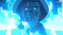 a cartoon of a scarecrow with the word batman on the bottom right