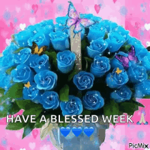 Bouquet Have A Blessed Day GIF