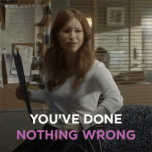 Youve Done Nothing Wrong Pam GIF - Youve Done Nothing Wrong Pam Diggstown GIFs