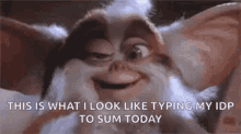 Loco Gremlins GIF - Loco Gremlins This Is What I Look Like GIFs
