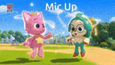 Mic Up Pinkfong GIF - Mic Up Pinkfong GIFs