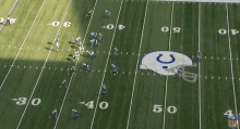 the indianapolis colts are playing a game against the denver broncos