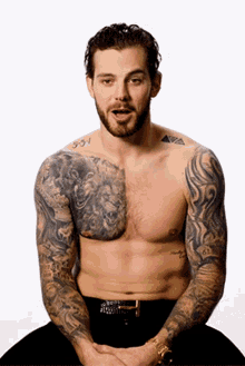 Tattoo Muscles GIF