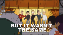 But It Wasnt The Same Without You Guys Nsync GIF - But It Wasnt The Same Without You Guys Nsync Inside Job GIFs