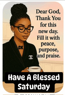 dear god thank you for this new day fill it with peace purpose and praise ..