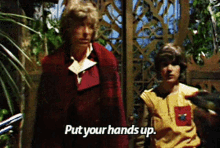 Fourth Doctor Traken GIF - Fourth Doctor Traken Hands Up GIFs