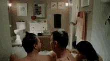 Um GIF - Life In Pieces Bathtime Interrupted GIFs