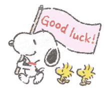 Snoopy Peanuts GIF - Snoopy Peanuts Good Luck GIFs