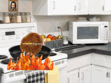 cyberpunk cutlet fire kiano kitchen
