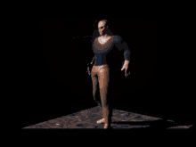 a man with glowing eyes is wearing a mask