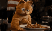 Garfield Lasagna GIF - Garfield Lasagna Cute GIFs