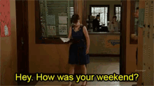 When You Can´t Even Small Talk GIF - New Girl Jess Zooey Deschanel GIFs