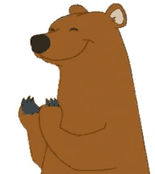 Bear Clapping GIF - Happy Smiling Bear GIFs