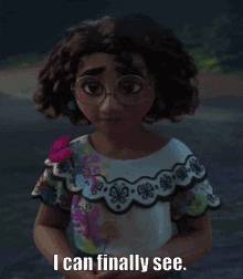 I Can Finally See Mirabel Madrigal GIF - I Can Finally See Mirabel Madrigal Encanto GIFs