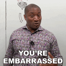You'Re Embarrassed James GIF - You'Re Embarrassed James Engvid GIFs