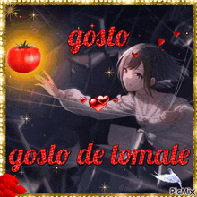 Tomate Ena Proseka GIF - Tomate Ena Proseka Anime Portugal GIFs