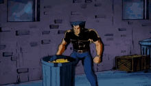 Wolverine Is Mad GIF