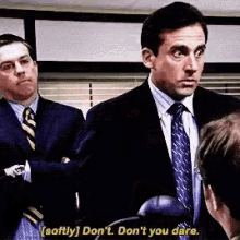the office dont you dare michael scott
