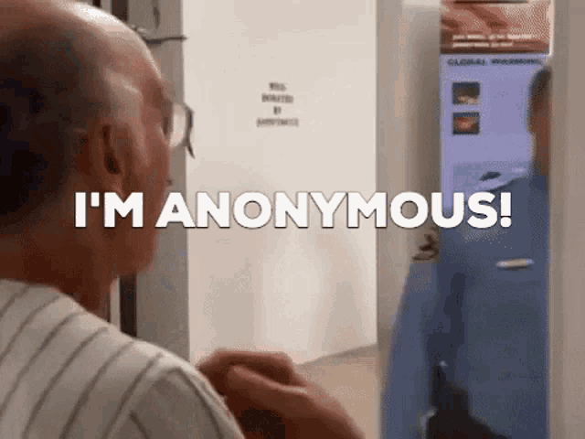 Imanonymous Larry David Anonymous GIF - Imanonymous Anonymous Larry David Anonymous GIFs