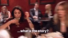 Story Bethenny GIF - Story Bethenny Whats The Story GIFs
