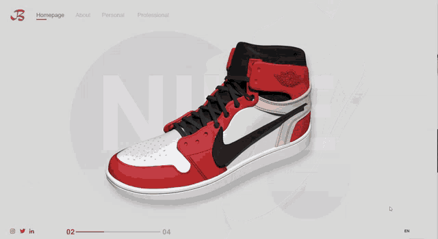 udvikle synd bibliotekar Shoe Nike GIF - Shoe Nike Jordan1 - Discover & Share GIFs