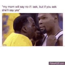 Excited Basketball GIF - Excited Basketball Mom Will Say Yes GIFs