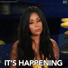 Its Happening Serious Face GIF - Its Happening Serious Face Jersey Shore GIFs