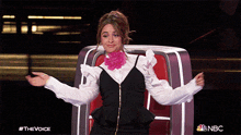 dancing camila cabello the voice vibing grooving